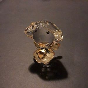 Swarovski Angel with Golden Heart